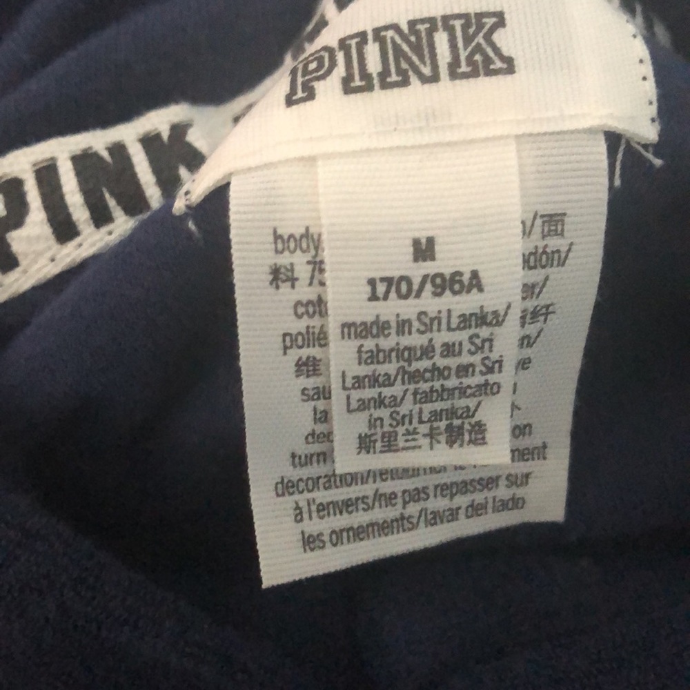 Pink crop sweater